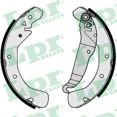 Brake Shoe Set 07200