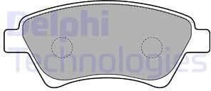 Brake Pad Set, disc brake LP1730