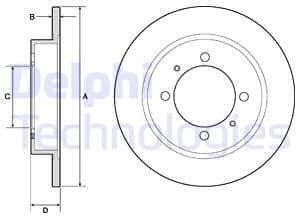 Brake Disc BG3203