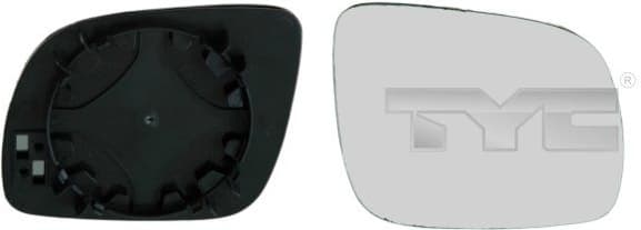 Mirror Glass, exterior mirror 337-0013-1