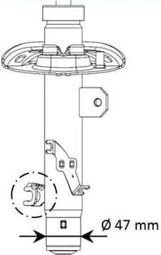 Shock Absorber Excel-G 339805 - image 2