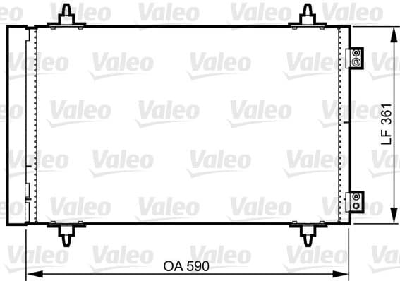Condenser, air conditioning 814366