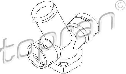 Coolant Flange 107 613 - image 2