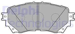 Brake Pad Set, disc brake LP2487