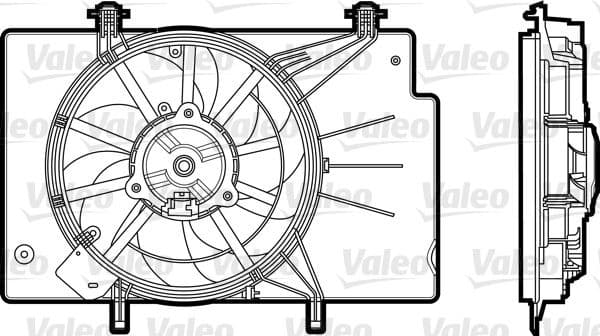 Fan, engine cooling 696344