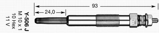 Glow Plug D-Power 2419