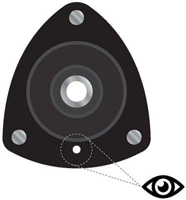 Repair Kit, suspension strut support mount Suspension Mounting Kit SM5472 - image 3