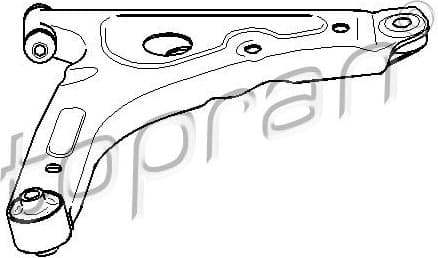 Control/Trailing Arm, wheel suspension 302 017