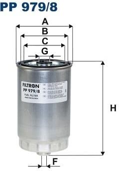 Fuel Filter PP 979/8