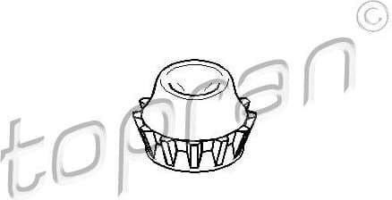 Mounting, shock absorber 108 664