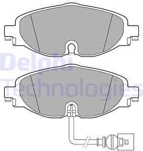 Brake Pad Set, disc brake LP2698