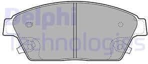 Brake Pad Set, disc brake LP2170