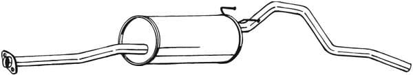 Rear Muffler 287-405