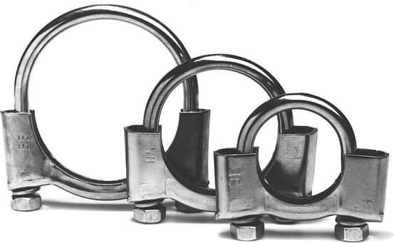 Clamping Piece, exhaust system Bosal M8 clamp 250-248 - image 2