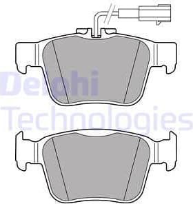 Brake Pad Set, disc brake LP3311