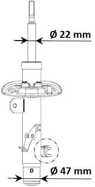 Shock Absorber Excel-G 339803
