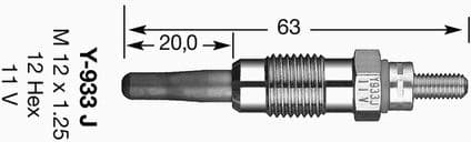Glow Plug D-Power 7947