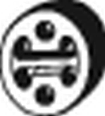 Mount, exhaust system 255-145