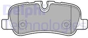 Brake Pad Set, disc brake LP1936
