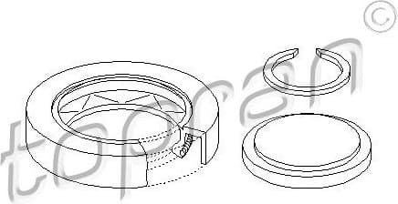 Repair Kit, manual transmission flange 100 086