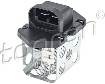 Series Resistor, electric motor (radiator fan) 701 411