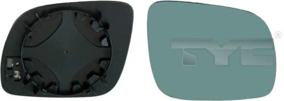 Mirror Glass, exterior mirror 337-0015-1