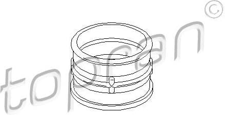 Hose, air supply 206 877