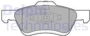 Brake Pad Set, disc brake LP2161