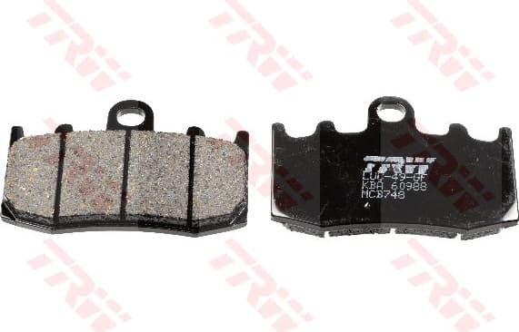 Brake Pad Set, disc brake Organic Allround MCB748
