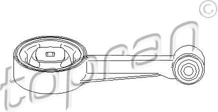 Mounting, manual transmission 113 331