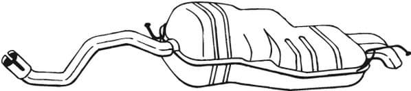 Rear Muffler 279-107