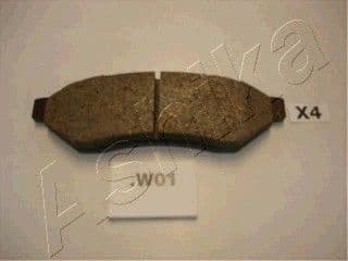 Brake Pad Set, disc brake 51-0W-W01