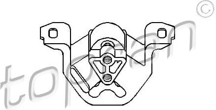 Mounting, engine 201 368