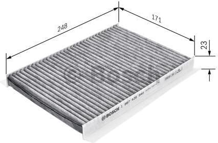 Filter, cabin air 1 987 435 540 - image 5