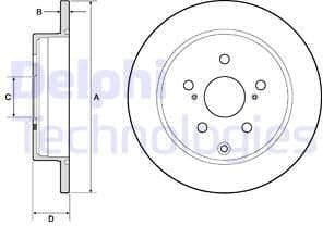Brake Disc BG4757C