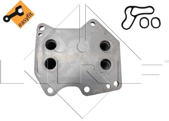 Oil Cooler, engine oil EASY FIT 31754 - image 2