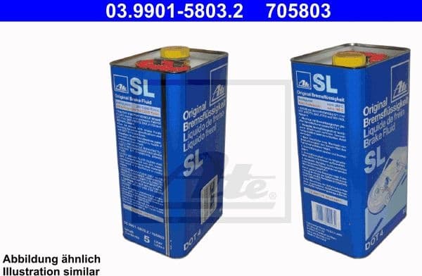 Brake Fluid SL DOT 4 03.9901-5803.2