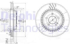 Brake Disc BG3726