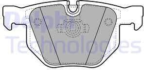 Brake Pad Set, disc brake LP1927