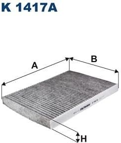 Filter, cabin air K 1417A