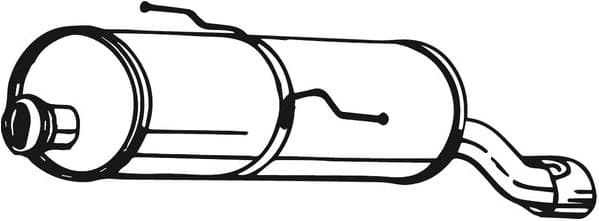 Rear Muffler 190-603