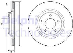 Brake Disc BG4693C