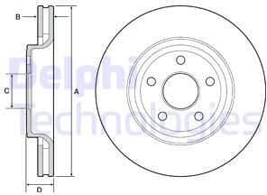 Brake Disc BG9121C