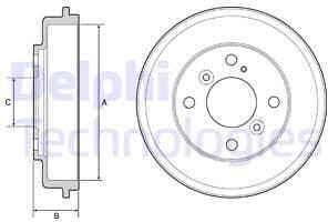 Brake Drum BF525