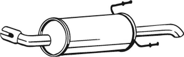 Rear Muffler 185-473