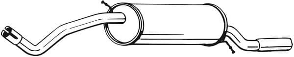 Rear Muffler 279-495