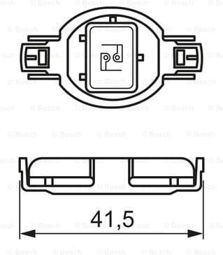 Bulb, headlight Xenon White HID WS 1 987 302 909