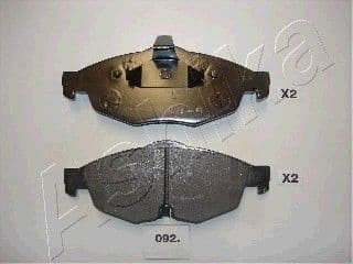 Brake Pad Set, disc brake 50-00-092