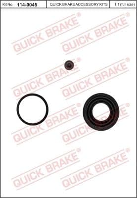 Repair Kit, brake caliper 114-0045