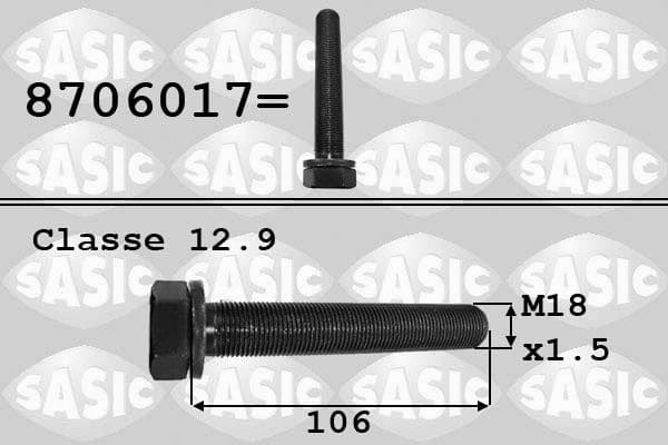 Pulley Bolt 8706017